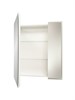 CONTINENT Зеркало-шкаф REFLEX 700х800 белый  со светодиодной подсветкой - фото 136852