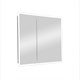 CONTINENT Зеркало-шкаф REFLEX 800х800  со светодиодной подсветкой - фото 136860