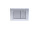 AQUATEK KDI-0000011 (001C) Панель смыва Хром матовая (клавиши квадрат) - фото 139530