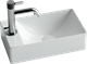 CERAMICA NOVA Element Умывальник подвесной прямоугольный (отверстие под смеситель L) Element 375*215*100мм, цвет белый - фото 140136