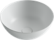 CERAMICA NOVA Умывальник чаша накладная круглая (цвет Белый Матовый) Element 358*358*155мм - фото 140319