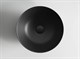 CERAMICA NOVA Умывальник чаша накладная круглая (цвет Чёрный Матовый) Element 358*358*155мм - фото 140332
