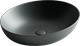 CERAMICA NOVA Умывальник чаша накладная овальная (цвет Темный Антрацит Матовый) Element 520*395*130мм - фото 140445