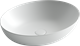 CERAMICA NOVA Умывальник чаша накладная овальная (цвет Белый Матовый) Element 520*395*130мм - фото 140454
