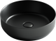 CERAMICA NOVA Умывальник чаша накладная круглая (цвет Чёрный Матовый) Element 390*390*120мм - фото 140512