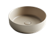 CERAMICA NOVA Умывальник чаша накладная круглая (цвет Капучино Матовый) Element 390*390*120мм - фото 140521