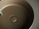 CERAMICA NOVA Умывальник чаша накладная круглая (цвет Темно-Коричневый Матовый) Element 390*390*120мм - фото 140541