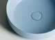 CERAMICA NOVA Умывальник чаша накладная круглая (цвет Голубой Матовый) Element 390*390*120мм - фото 140570