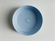 CERAMICA NOVA Умывальник чаша накладная круглая (цвет Голубой Матовый) Element 390*390*120мм - фото 140572