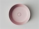 CERAMICA NOVA Умывальник чаша накладная круглая (цвет Розовый Матовый) Element 390*390*120мм - фото 140592