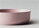 CERAMICA NOVA Умывальник чаша накладная круглая (цвет Розовый Матовый) Element 390*390*120мм - фото 140595
