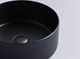 CERAMICA NOVA Умывальник чаша накладная круглая (цвет Чёрный Матовый) Element 358*358*137мм - фото 140625