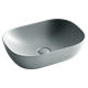 CERAMICA NOVA Умывальник чаша накладная прямоугольная (цвет Антрацит Матовый) Element 455*325*135мм - фото 140930