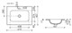 CERAMICA NOVA Element Умывальник накладной прямоугольный Element 610*457*137мм, цвет белый - фото 140938