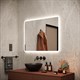 SANCOS Зеркало для ванной комнаты Arcadia 900х700 с подсветкой, арт. AR900 - фото 141106