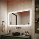 SANCOS Зеркало для ванной комнаты City 1200х700 c  подсветкой ,арт. CI1200 - фото 141148