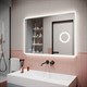 SANCOS Зеркало для ванной комнаты Arcadia 1.0 1000х700 с подсветкой, арт. AR1.1000 - фото 141182