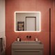 SANCOS Зеркало для ванной комнаты  Palace 900х700 с подсветкой  , арт. PA900 - фото 141191