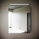 SANCOS Зеркальный шкаф для ванной комнаты  Hilton 600x148х740 мм, с LED подсветкой, арт.Z600 - фото 141228