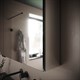 SANCOS Зеркальный шкаф для ванной комнаты  Hilton 600x148х740 мм, с LED подсветкой, арт.Z600 - фото 141230
