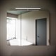 SANCOS Зеркальный шкаф для ванной комнаты  Hilton 900x148х740 мм, с LED подсветкой, арт .Z900 - фото 141242