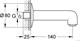 GROHE Излив для ванны BauClassic 140мм. 13258000 GROHE-13258000 - фото 142055