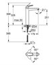 GROHE Смеситель для раковины Eurodisc Cosmopolitan 23432000 - фото 142184