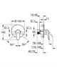 GROHE Смеситель для душа Eurostyle 2015 Solid 23725003 GROHE-23725003 - фото 142472