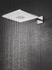 GROHE Верхний душ Rainshower SmartActive Cube 26479LS0 с душевым кронштейном 430 мм, 2 режима струи, белая луна - фото 144669