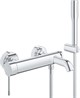 GROHE Смеситель для ванны Essence+ с душевым гарнитуром 33628001 - фото 144926