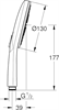 GROHE 26544LS0 Rainshower SmartActive Ручной душ 130 III, белая луна GROHE-26544LS0 - фото 145228