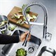 GROHE Смеситель для кухонной мойки K7 31379000 профессиональный - фото 145499