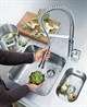 GROHE Смеситель для кухонной мойки с высоким изливом K7 32950000 хром - фото 145503