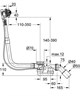 GROHE Слив-перелив Talentofill 28991000 полуавтомат с наливом Белый GROHE-28991000 - фото 145553