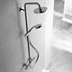 HANSGROHE Душевая система Hansgrohe Croma 220 Showerpipe 27223000 - фото 148105