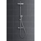 HANSGROHE Душевая система Showerpipe 230 1jet с термостатом Hansgrohe Vernis Shape 26286000 хром - фото 148235
