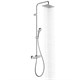 HANSGROHE Душевая система Showerpipe 230 1jet с термостатом Hansgrohe Vernis Shape 26286000 хром - фото 148237