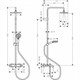 HANSGROHE Душевая система Showerpipe 230 1jet с термостатом для ванны Hansgrohe Vernis Shape 26284000 хром - фото 148241