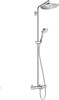 HANSGROHE Душевая стойка Hansgrohe Croma Select 280 Air 1jet Showerpipe 26792000 - фото 148260