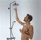 HANSGROHE Душевая стойка Hansgrohe Croma Select E 180 2jet Showerpipe 27352400 - фото 148272