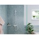 HANSGROHE Душевая штанга Hansgrohe Unica S Puro 90 см со шлангом 28631700, матовый белый - фото 148346