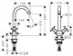 HANSGROHE Смеситель для кухни Hansgrohe Logis Classic 71285000 - фото 149812