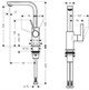 HANSGROHE Смеситель для раковины Hansgrohe Metris S 31161000 31161000 - фото 150130