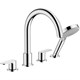 HANSGROHE Смеситель на край ванны Hansgrohe Vernis Blend 71456000 хром - фото 150487