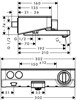 HANSGROHE Термостат Hansgrohe Ecostat Select Push хром 13151000 - фото 150522