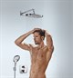 HANSGROHE Термостат с запорным/переключающим вентилем Hansgrohe Ecostat E 15708000 (на 2 потребителя) - фото 150827