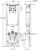 IDEAL STANDARD  Комплект инсталляции с кнопкой  W3710AA и подвесного унитаза T331101 с крышкой T67940 (SoftClose) W990101 W990101 - фото 151471