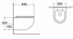 SINTESI Унитаз подвесной безободковый  EVI белый матовый с крышкой-сиденьем дюропласт, микролифт - фото 151581