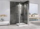 ABBER Душевой уголок  Sonnenstrand AG04080-S75, размер 80x75 см, двери распашные, стекло 6 мм AG04080-S75 - фото 153058