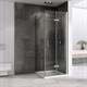 ABBER Душевой уголок  Zart AG08090P-S101, размер 90x100 см, двери складные, стекло 6 мм AG08090P-S101 - фото 153531